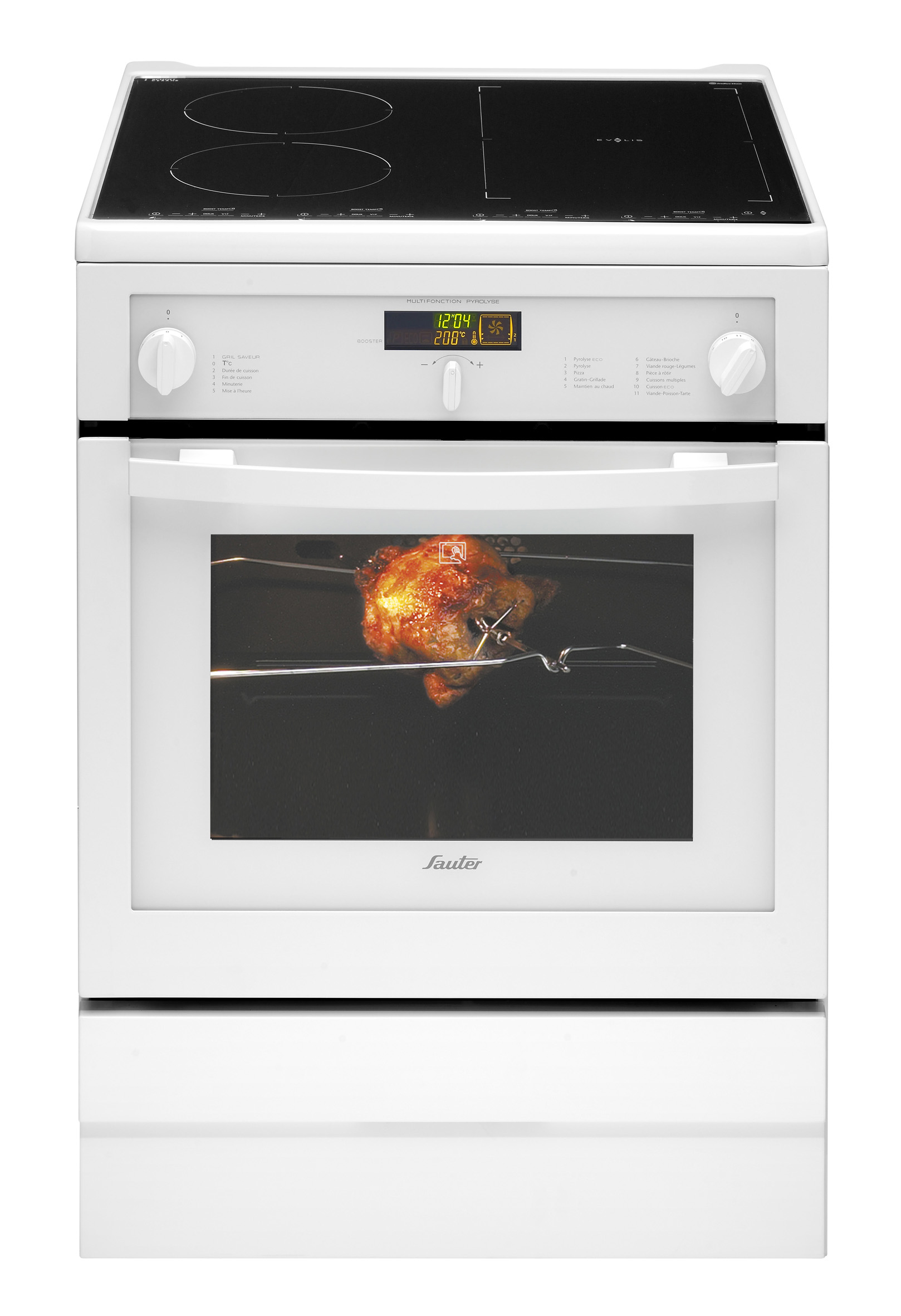 Cuisinière induction SCI1214W - Sauter électroménager