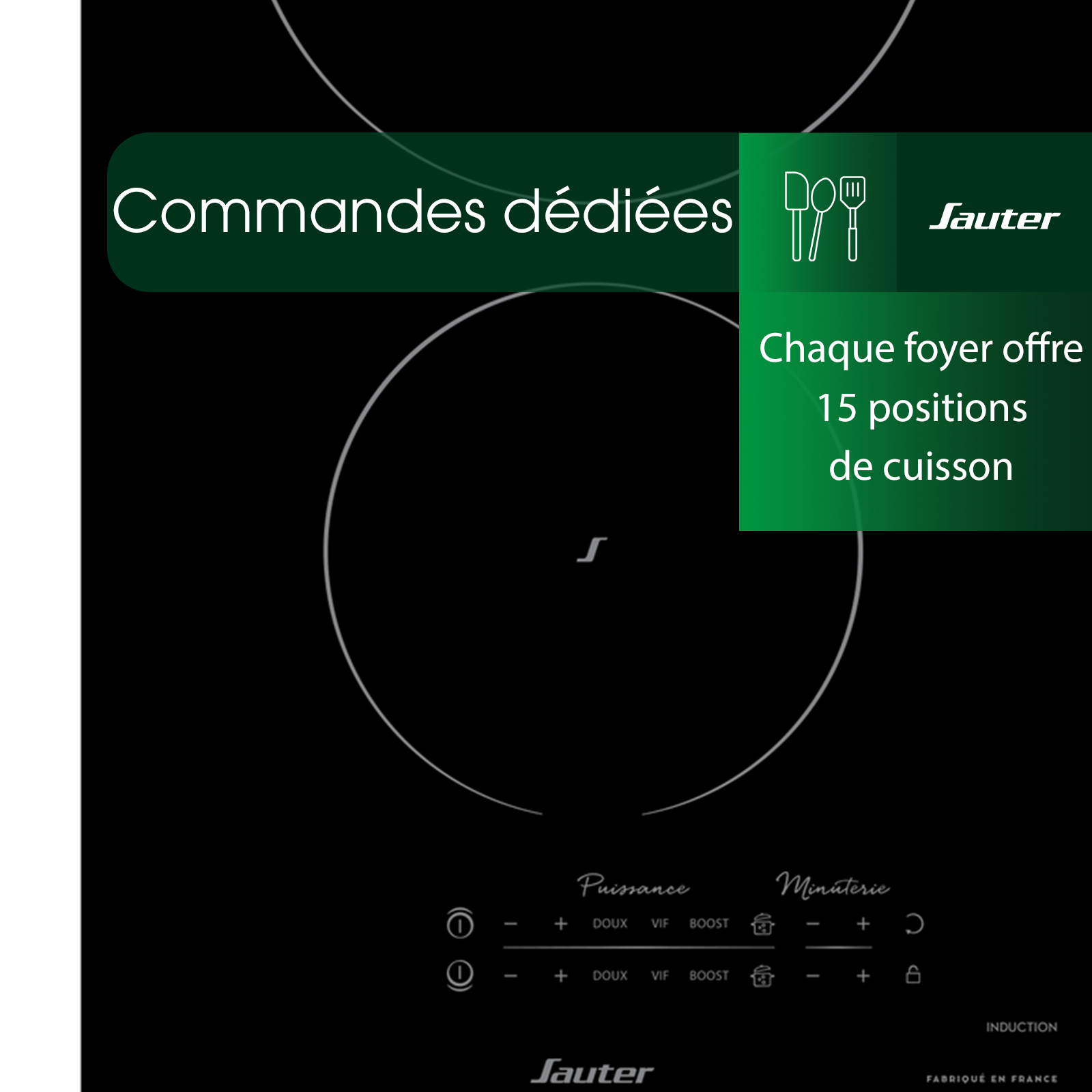 Code erreur 2 C0 ou 2 CO sur table induction SAUTER SED 33N