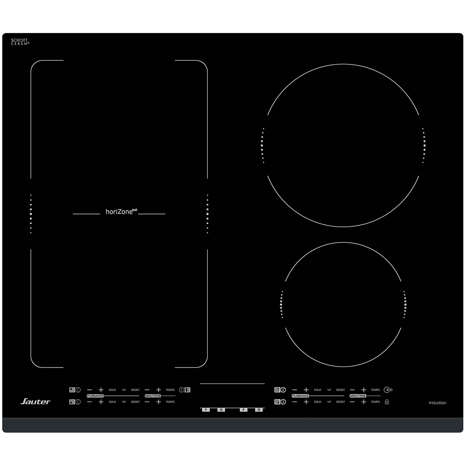 Sauter - SPI4664B - Plaque Induction - Table de Cuisson