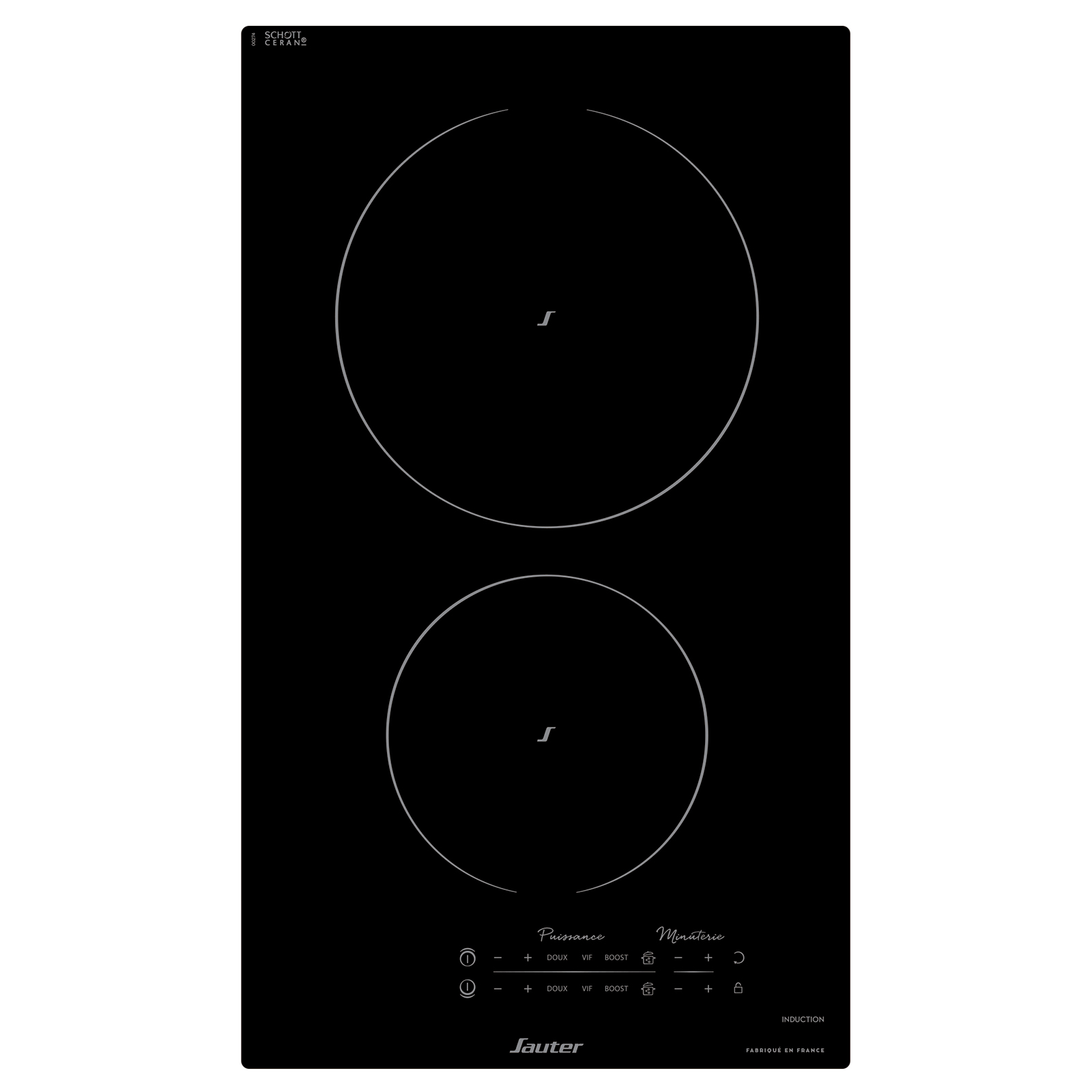 Plaque induction Sauter SPI9333B - Table de cuisson à induction