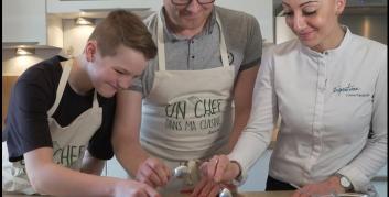 Un chef dans ma famille - Gâteau lyonnais aux pralines